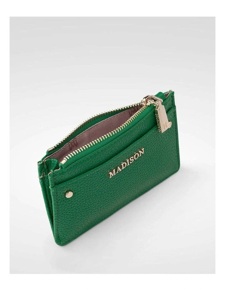 Stripe Keychain & Cardholder Wallet Giftbox in Green image 5