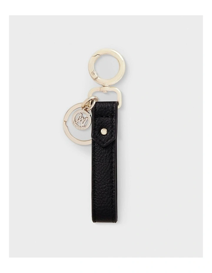 Keychain And Medium Wallet Giftbox in Black image 2