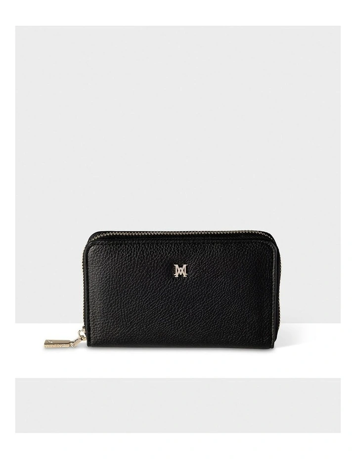 Keychain And Medium Wallet Giftbox in Black image 5