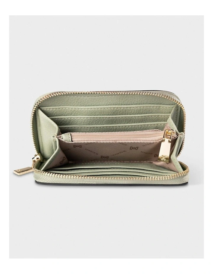 Keychain And Medium Wallet Giftbox in Green image 5