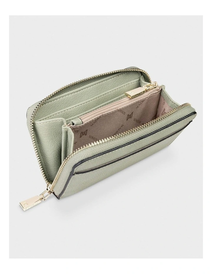 Keychain And Medium Wallet Giftbox in Green image 6