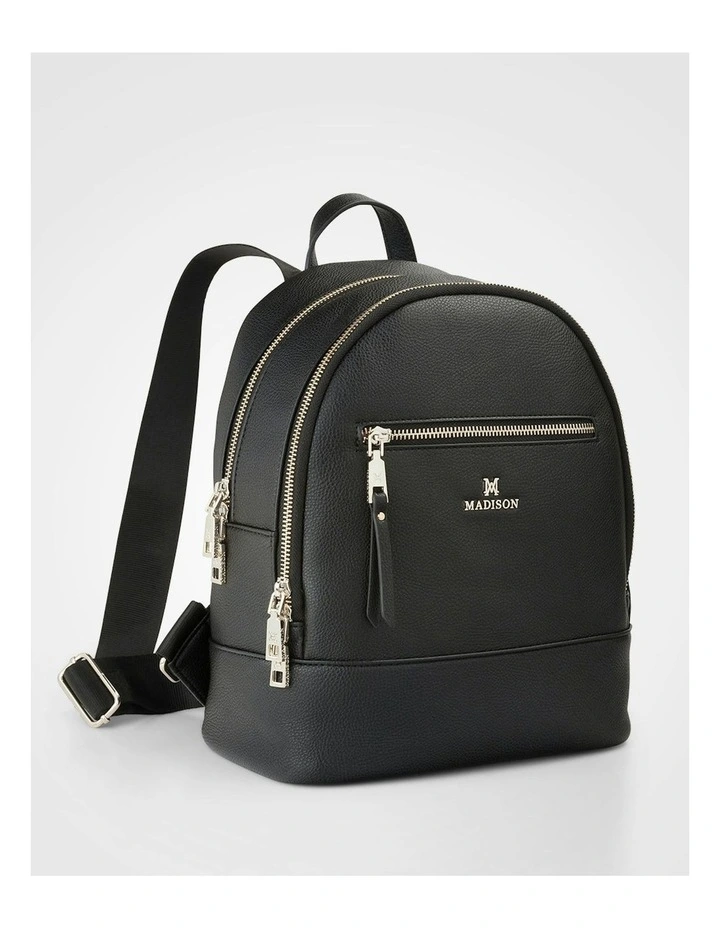 Libby Medium Backpack in Black image 3