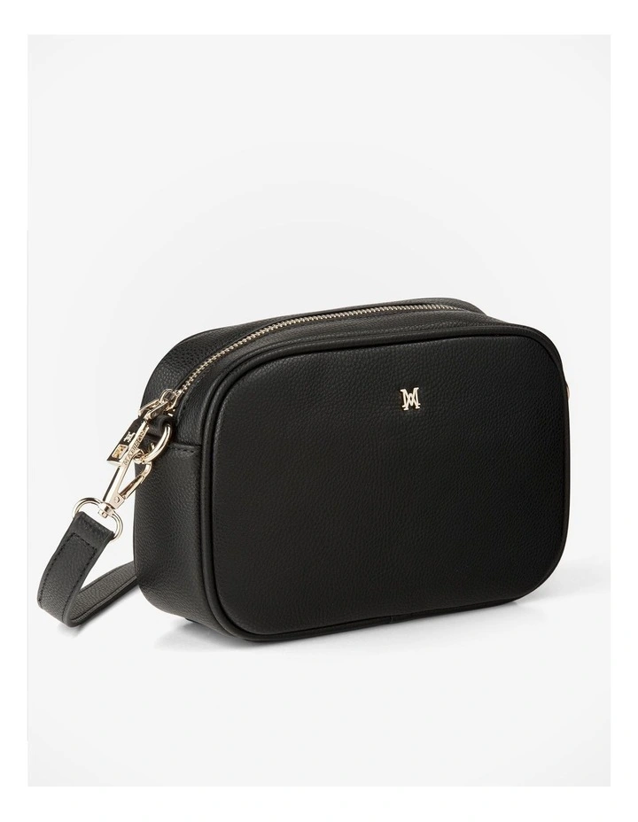Monica Camera Crossbody Bag in Black image 6