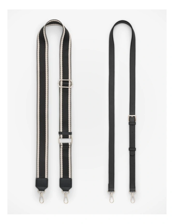 Monica Camera Crossbody Bag in Black image 12