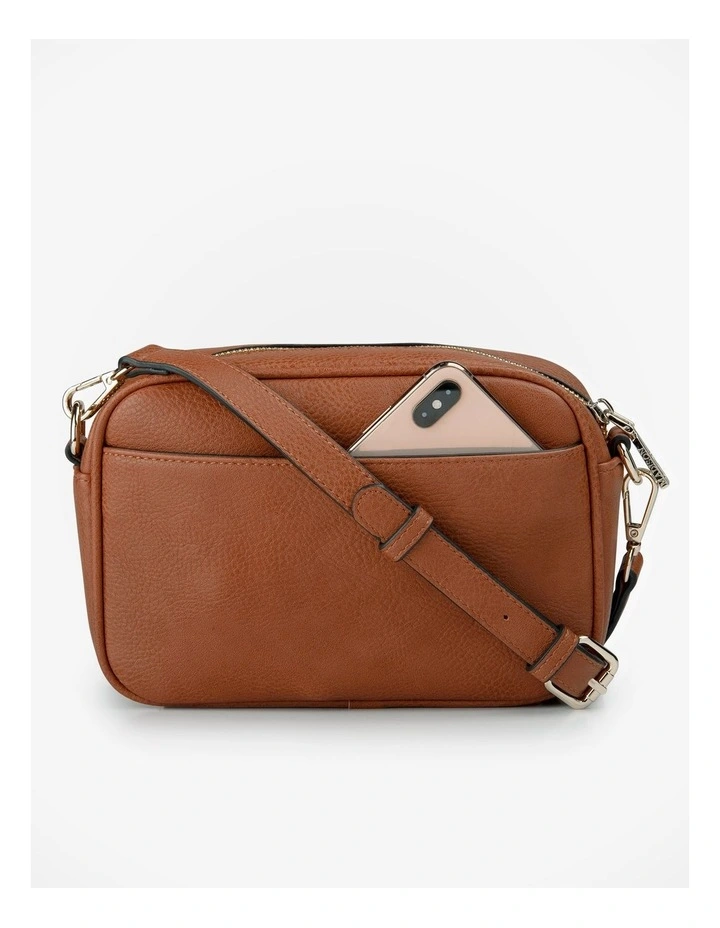 Monica Camera Crossbody Bag in Brown image 4