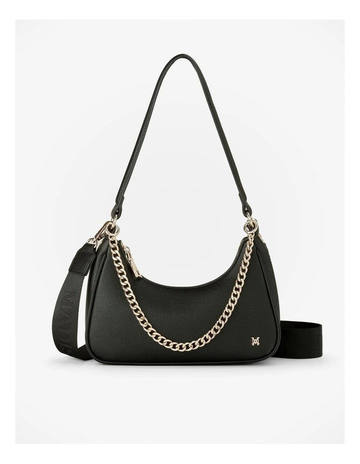 Kaylee Small Shoulder Bag in Black image 1