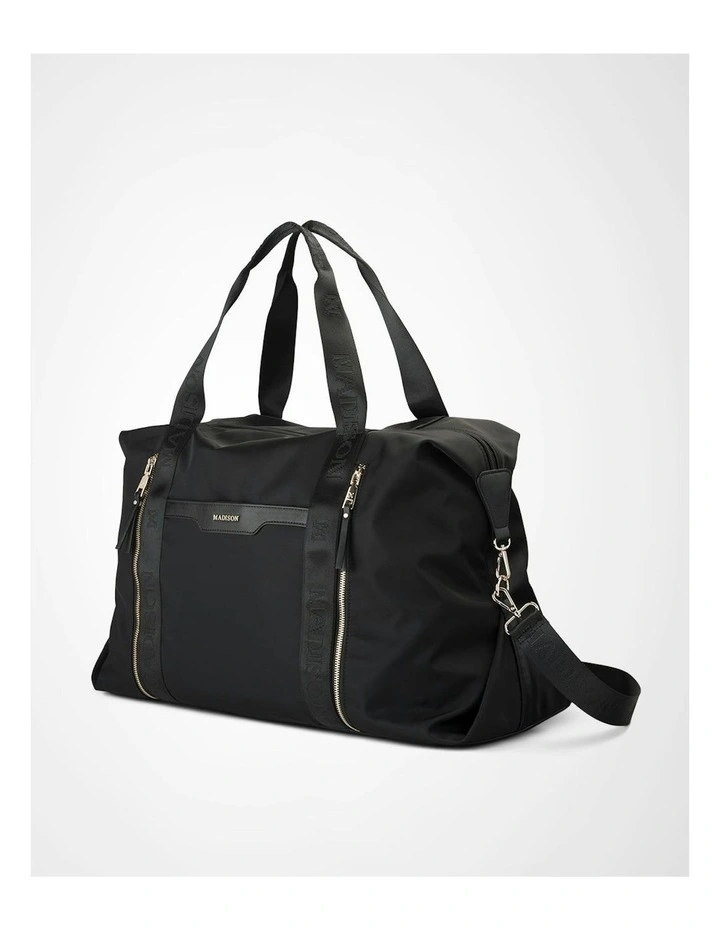 Nylon Weekend X-Large Duffle Bag in Black image 2