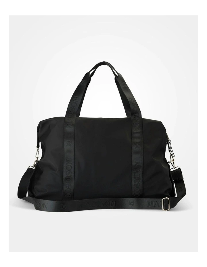 Nylon Weekend X-Large Duffle Bag in Black image 6