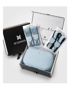 Monica Wear it 3 Ways Crossbody Bag in Powder Blue