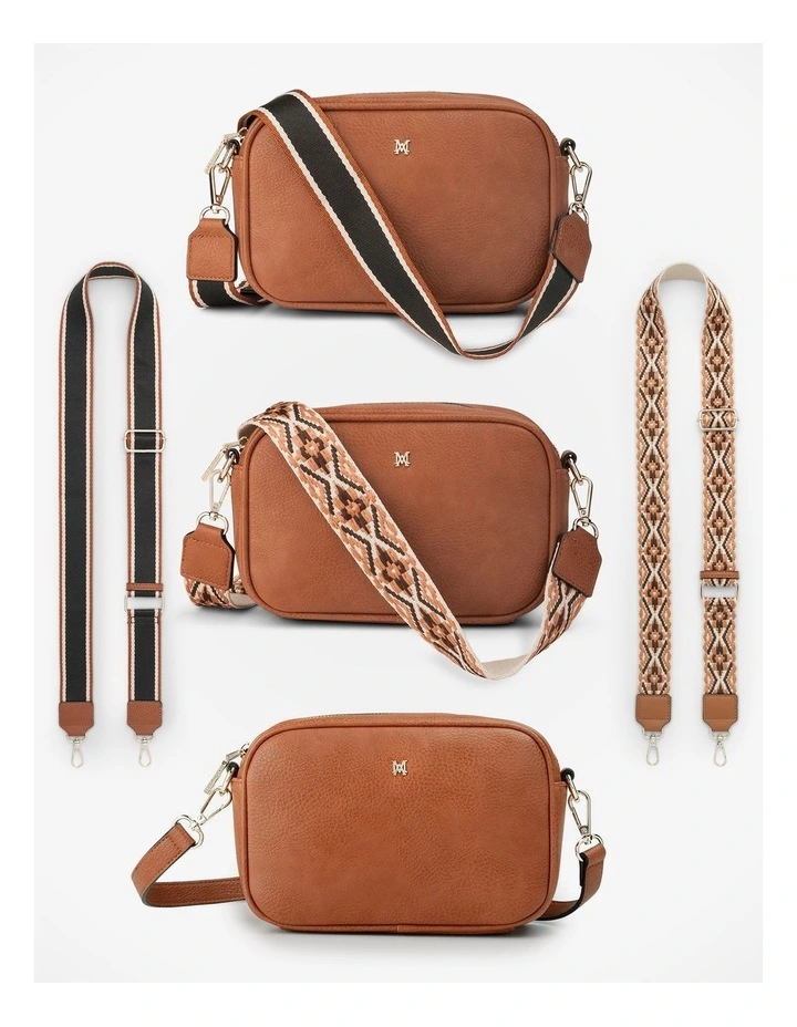 Monica Wear it 3 Ways Crossbody Bag in Tan image 4