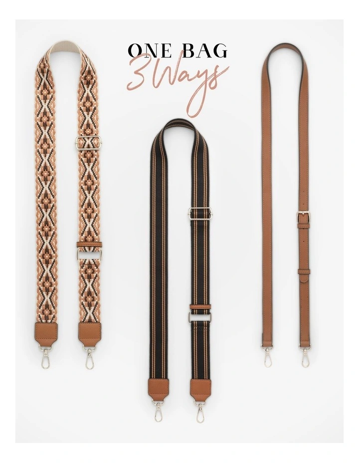 Monica Wear it 3 Ways Crossbody Bag in Tan image 5