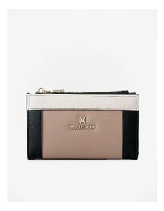 Lexi Medium Bi-Fold Zip Wallet in Pink
