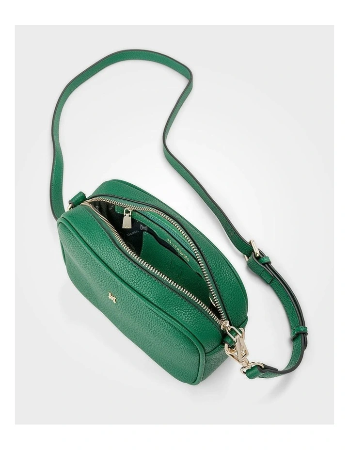 Monica Camera Crossbody Bag Monogram Bag Strap in Green image 3