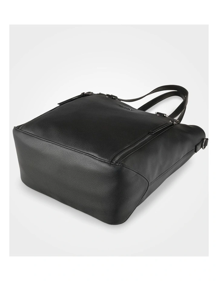 Amelia Large Zip Detail Tote with Crossbody Strap image 7