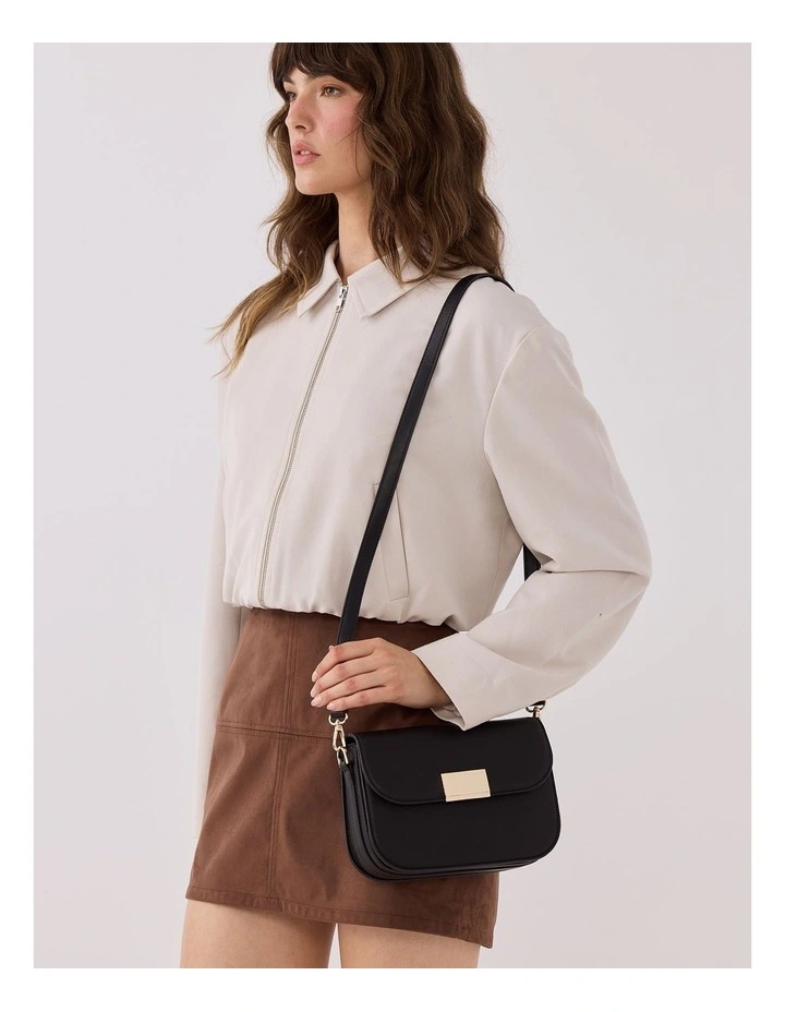 Mel 3 Compartment Fold over Crossbody Bag image 2