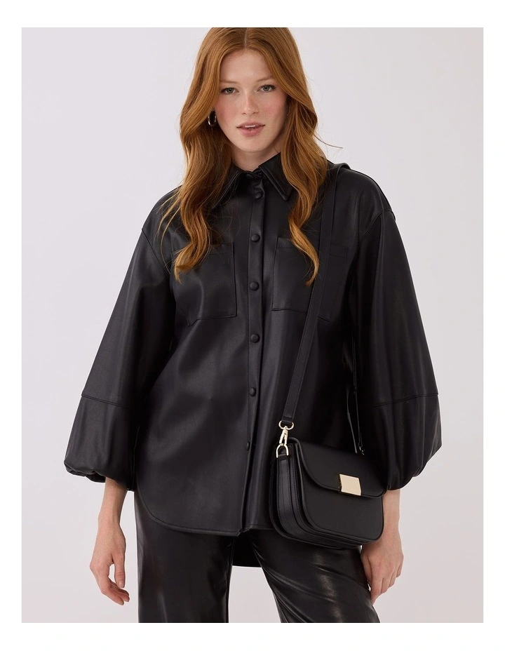 Mel 3 Compartment Fold over Crossbody Bag image 7