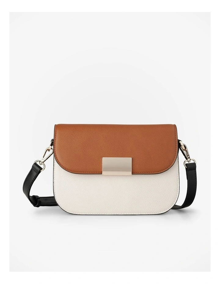 Mel 3 Compartment Fold over Crossbody Bag image 1