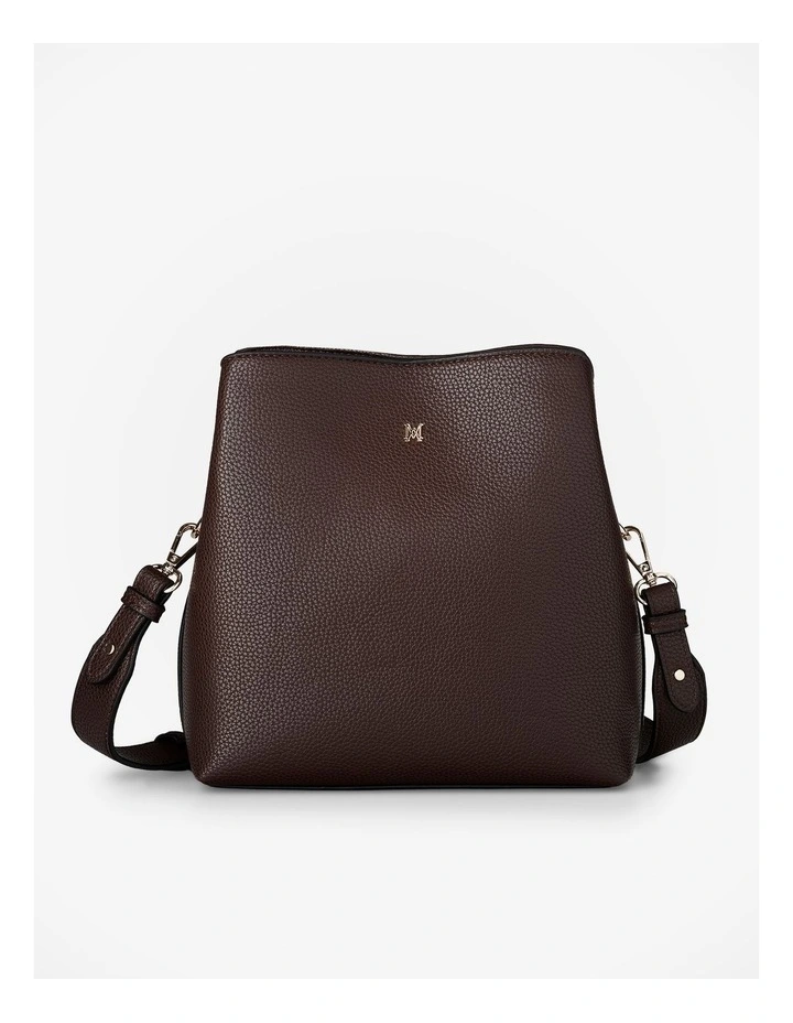 Joanie 3 Compartment Crossbody Bucket Bag Aztec Bag Strap image 5