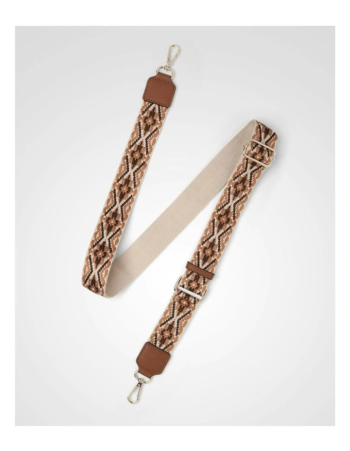 Joanie 3 Compartment Crossbody Bucket Bag Aztec Bag Strap image 3