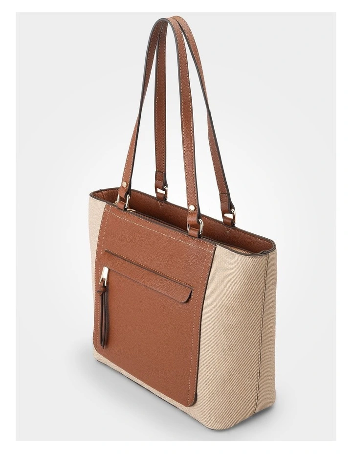 Roxanne Medium Tote with Front Zip Pocket image 4