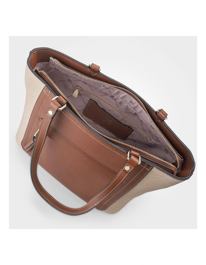 Roxanne Medium Tote with Front Zip Pocket image 5