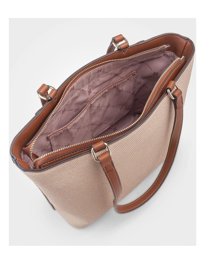 Roxanne Medium Tote with Front Zip Pocket image 6