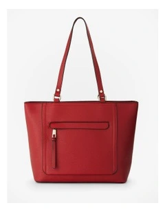 Roxanne Medium Tote with Front Zip Pocket