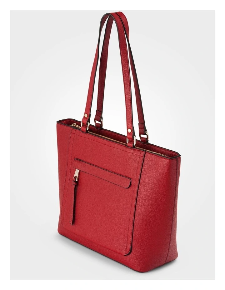 Roxanne Medium Tote with Front Zip Pocket image 3