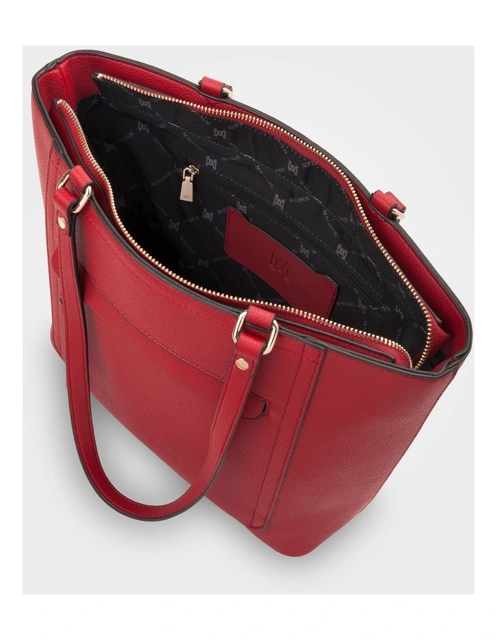 Roxanne Medium Tote with Front Zip Pocket image 4