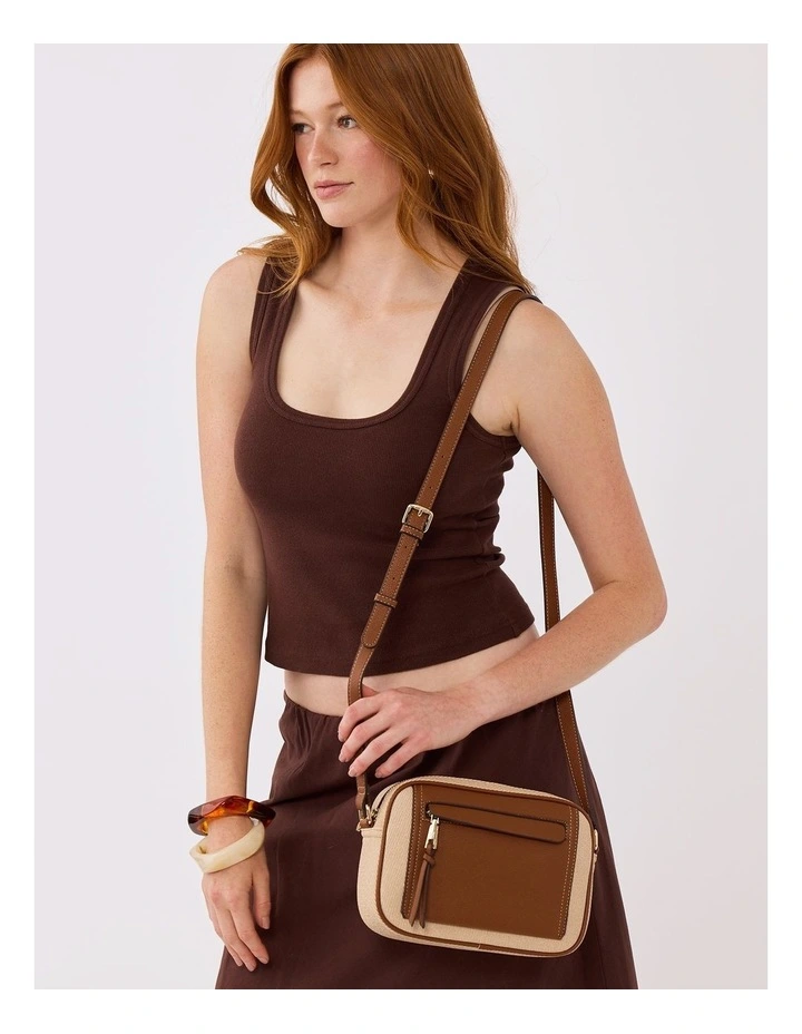 Roxanne Small Camera Crossbody Bag with Front Zip Pocket image 7