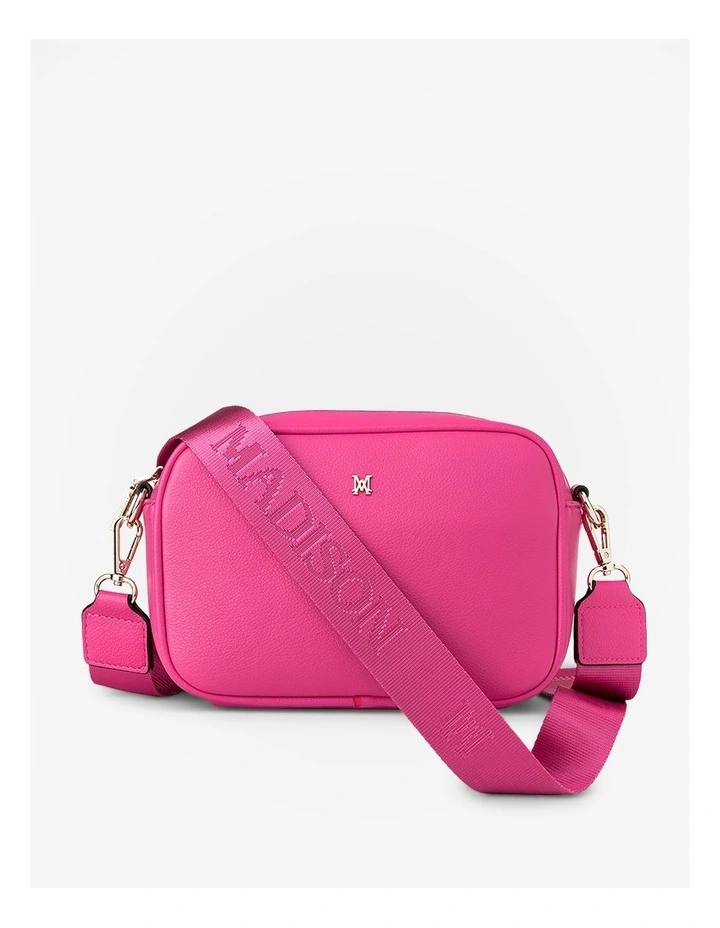 Monica One Bag 3 Ways Crossbody Bag & 3 Straps in Pink image 4