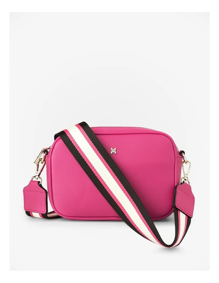Monica One Bag 3 Ways Crossbody Bag & 3 Straps in Pink image 6