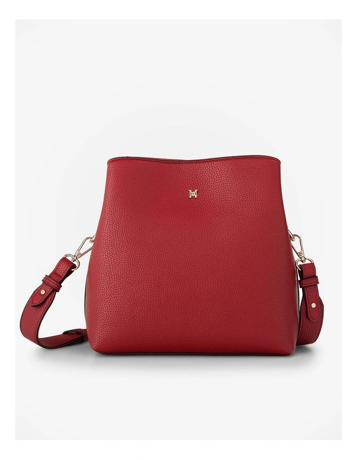 Joanie 3 Compartment Crossbody Bucket Bag image 1