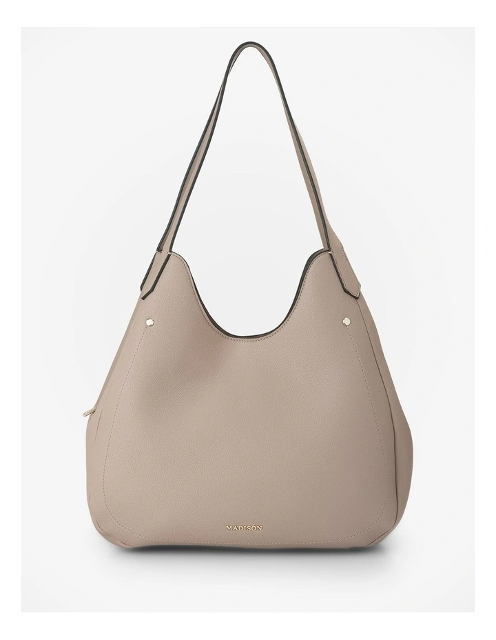 Angela Large 3 Compartment Scoop Hobo Soft Shoulder Bag image 1