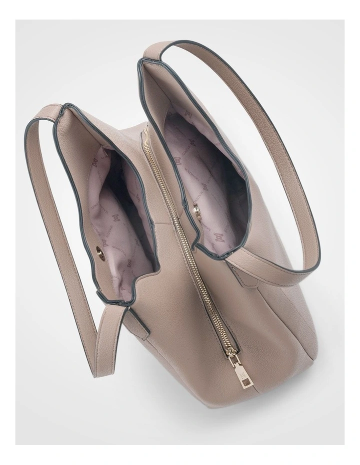 Angela Large 3 Compartment Scoop Hobo Soft Shoulder Bag image 7