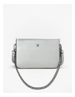 Lucinda Zip Top Convertible Chain & Crossbody Bag