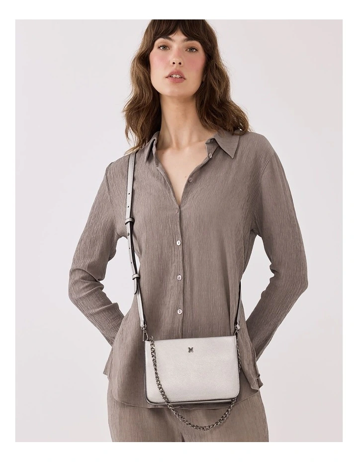 Lucinda Zip Top Convertible Chain & Crossbody Bag image 2