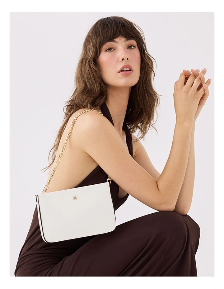 Lucinda Zip Top Convertible Chain & Crossbody Bag image 3