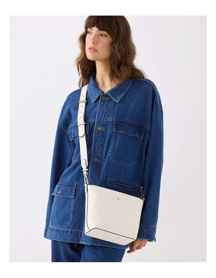 Remi Zip Top Bucket Crossbody Bag image 3