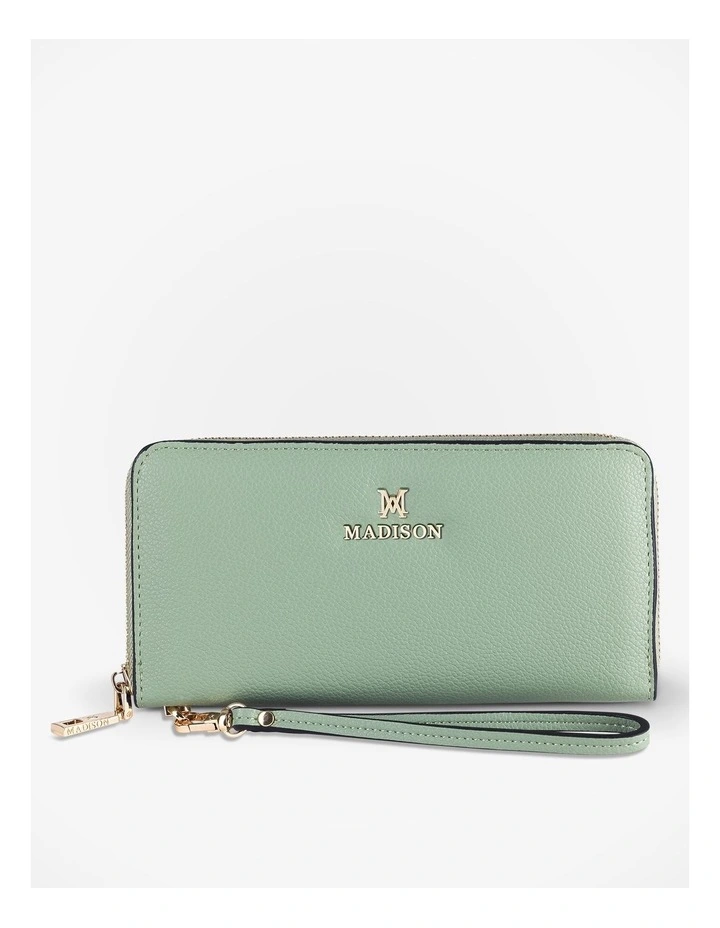 Harlow Zip around Clutch Wallet with Detachable Wrist Strap image 1