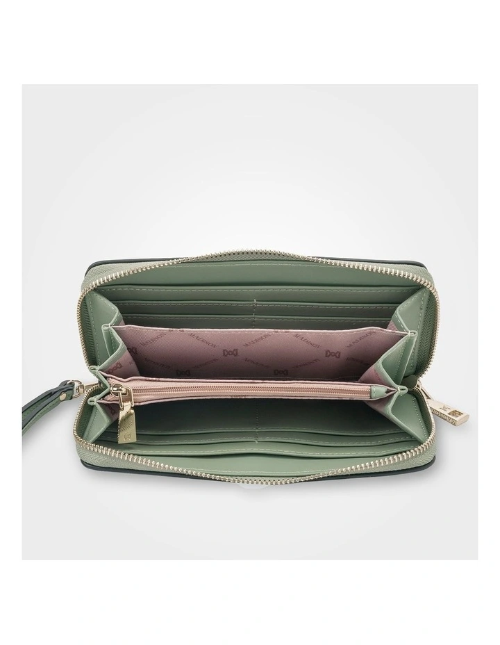 Harlow Zip around Clutch Wallet with Detachable Wrist Strap image 4