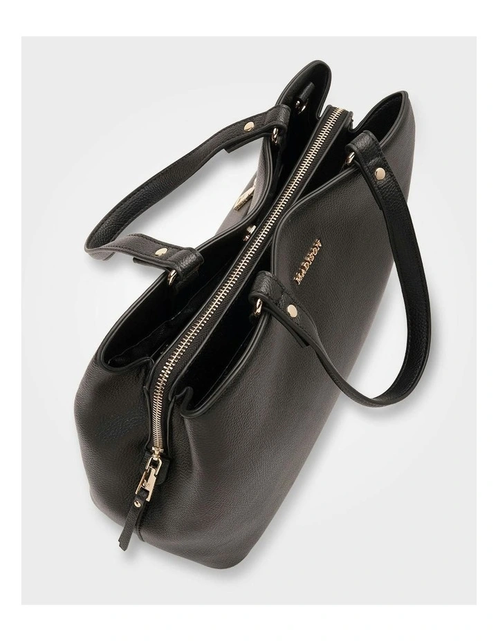 Katherine Medium Satchel with 3 Compartments & Crossbody Strap image 4