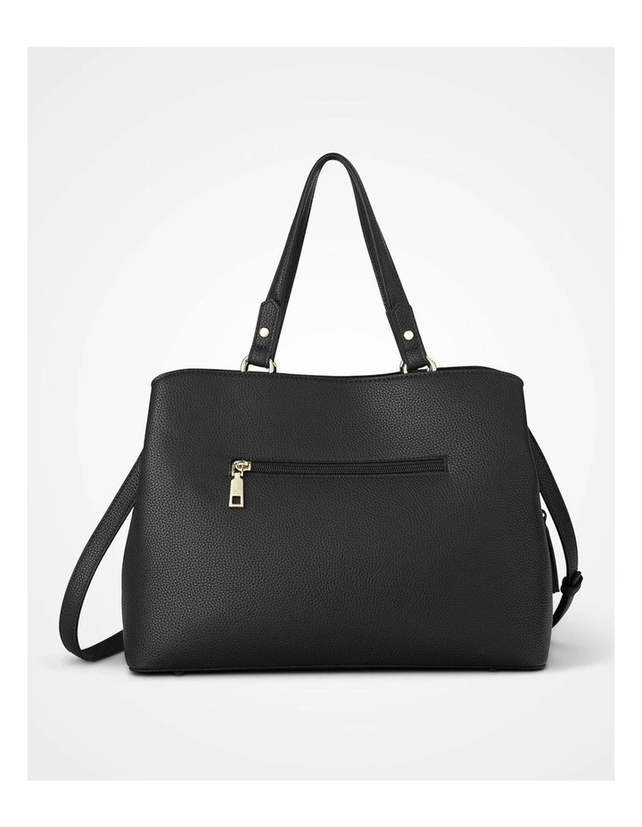 Katherine Medium Satchel with 3 Compartments & Crossbody Strap image 5