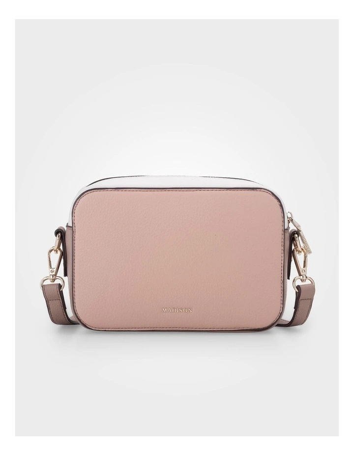 Nina Zip Front Camera Crossbody Bag in Pink image 6