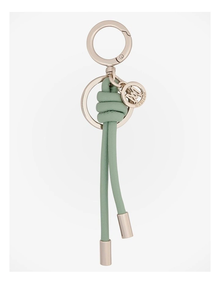 Knot Keychain Bag Charm in Green image 1