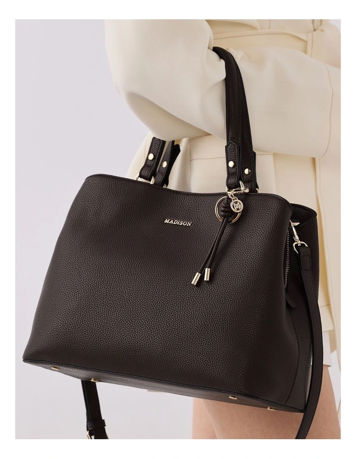 Knot Keychain Bag Charm in Green image 2