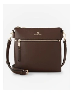 Renee Zip Top 2 Compartment Crossbody Bag