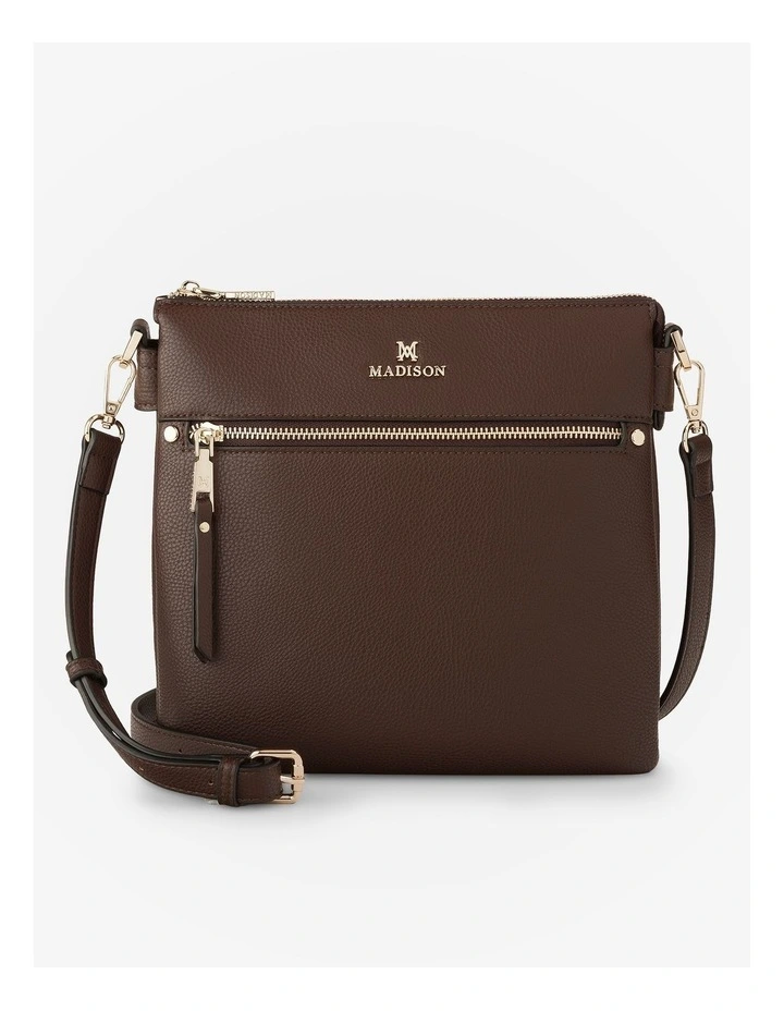 Renee Zip Top 2 Compartment Crossbody Bag image 1