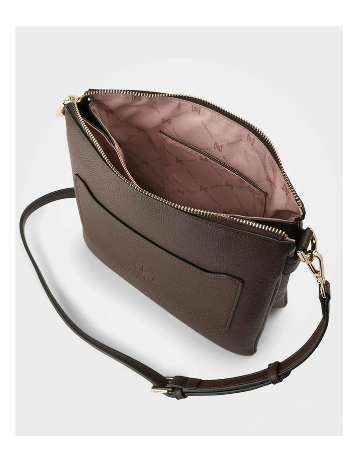 Renee Zip Top 2 Compartment Crossbody Bag image 7