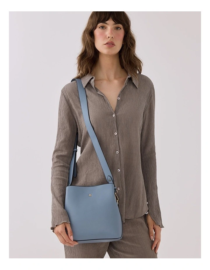 Joanie 3 Compartment Crossbody Bucket Bag image 2